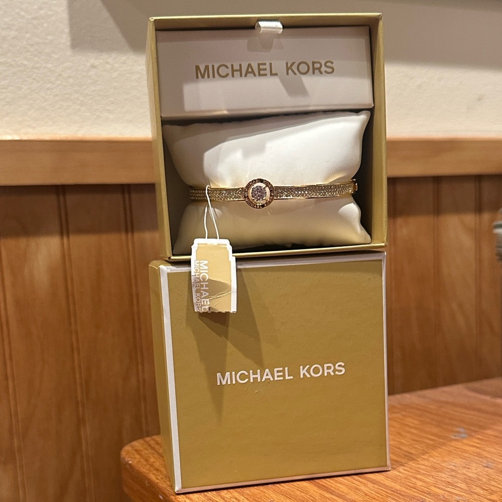 NWT Michael Kors Gold-Tone Bracelet